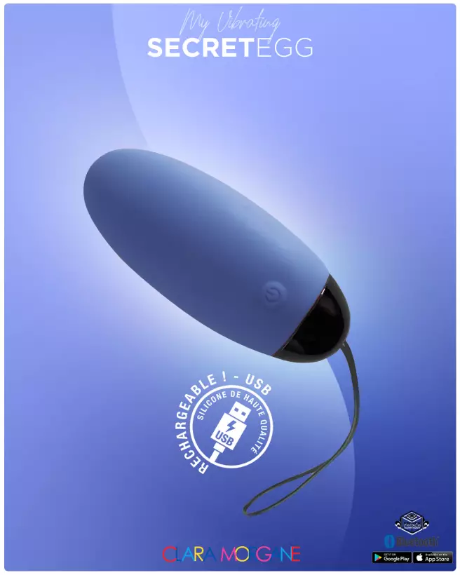 My Vibrating Secret Egg App Clara Morgane - image 21