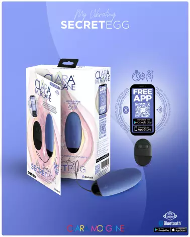 My Vibrating Secret Egg App Clara Morgane - image 22