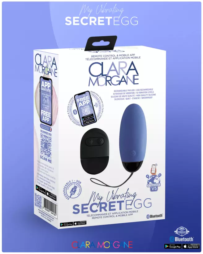 My Vibrating Secret Egg App Clara Morgane - image 26