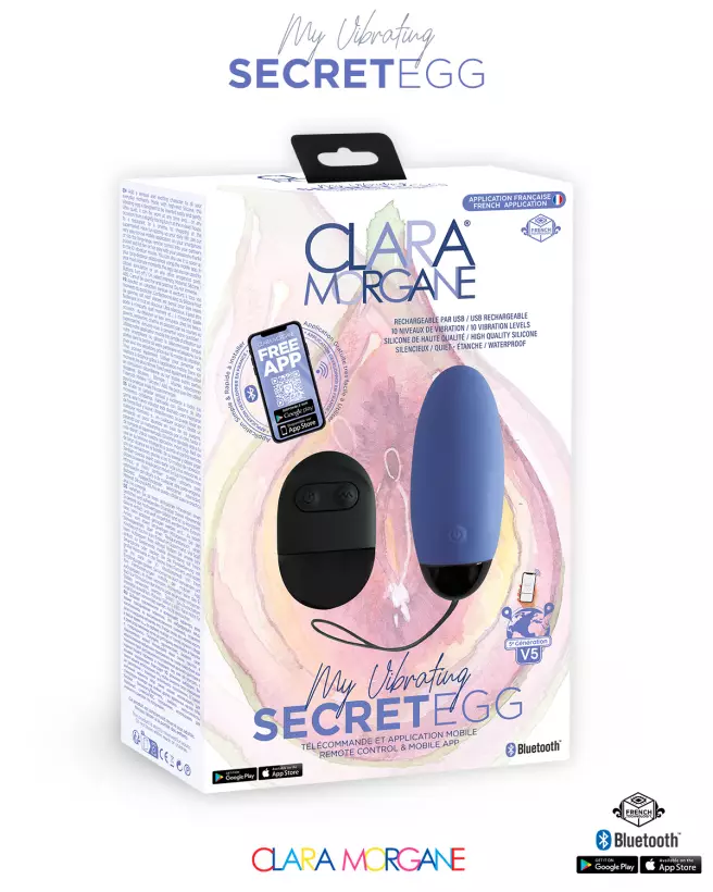 Oeuf Vibrant Télécommandé My Vibrating Secret Egg - Contrôle par Application Mobile et Télécommande - image 14