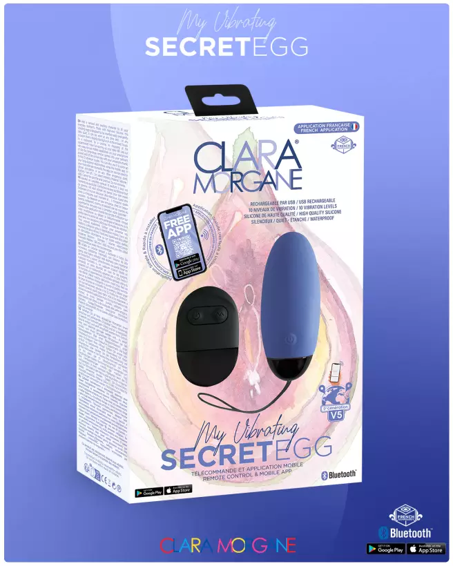 Oeuf Vibrant Télécommandé My Vibrating Secret Egg - Contrôle par Application Mobile et Télécommande - image 23