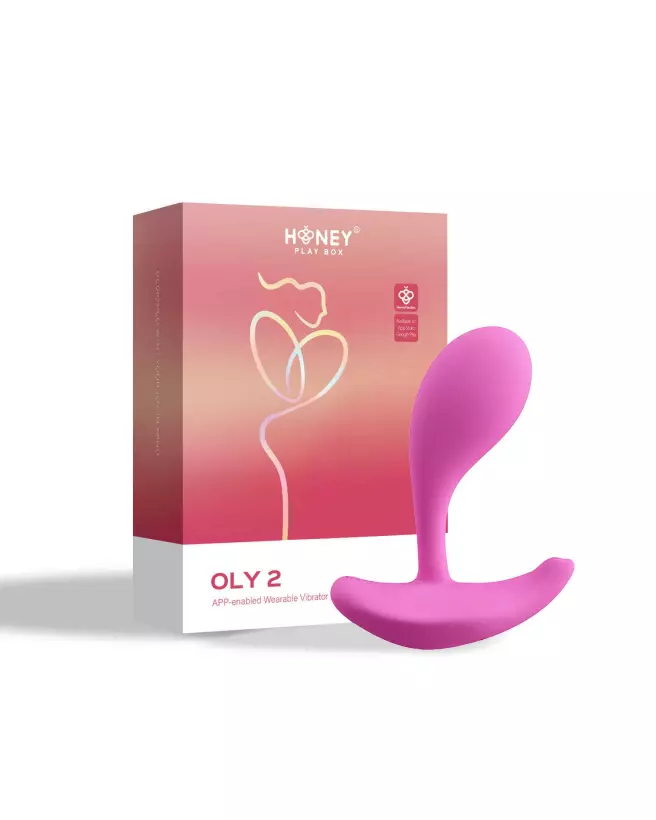 Image du Vibromasseur Oly 2 Rose par Honey Play Box avec contrôle vocal et application-1