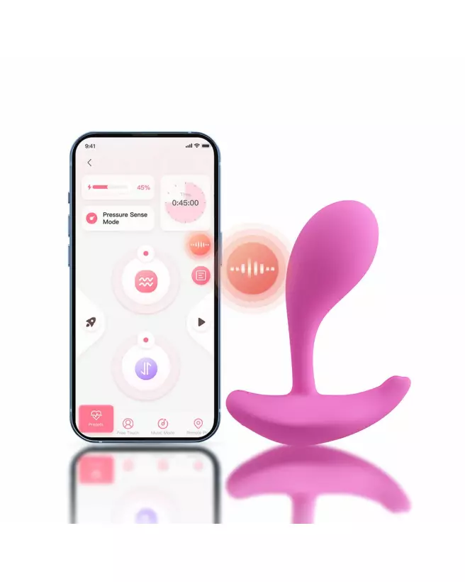 Image du Vibromasseur Oly 2 Rose par Honey Play Box avec contrôle vocal et application-4