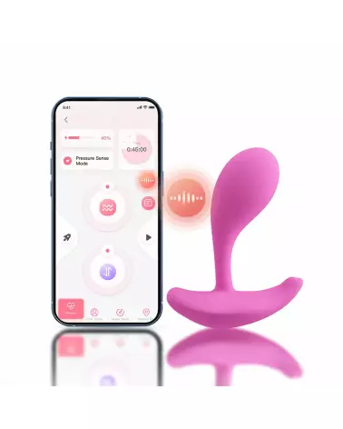 Image du Vibromasseur Oly 2 Rose par Honey Play Box avec contrôle vocal et application-4