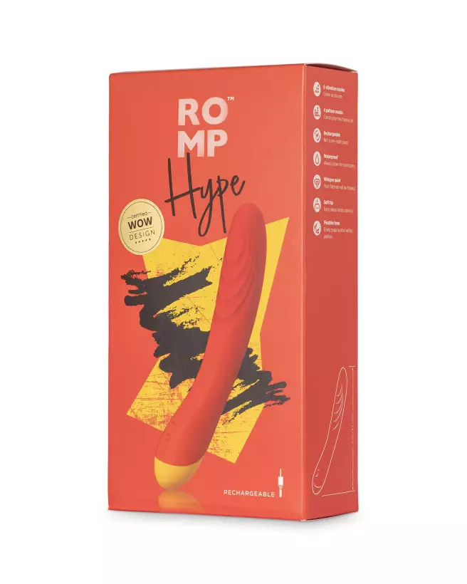 Image du vibromasseur ROMP Hype, discret et puissant pour plaisir intense-2