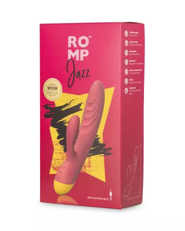 Image de ROMP Jazz, rabbit vibrant rechargeable pour plaisir intense-2
