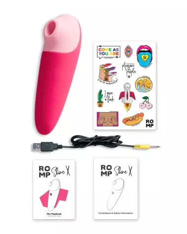 Image du stimulateur clitoridien ROMP Shine X, technologie de pulsation avancée pour stimulation précise-5