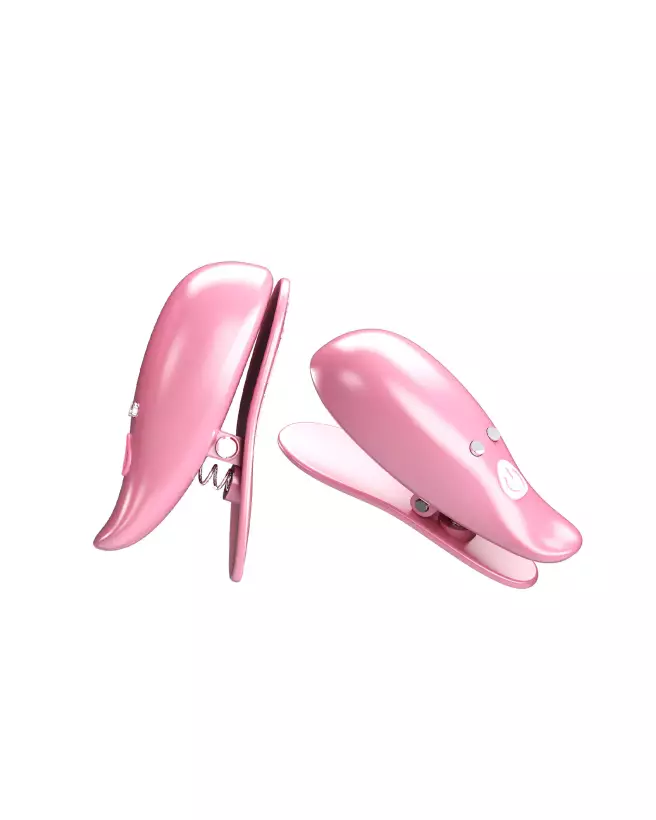 Stimulateur de mamelons Pretty Love Leof rose pour plaisir accru-1
