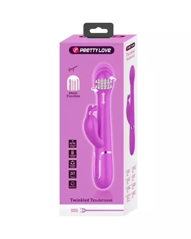 Pretty Love Twinkled Dejon Rose Rabbit Vibrant Haut de Gamme-2