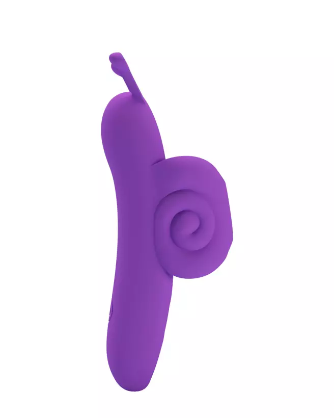 Image du Pretty Love Snail Violet, doigt stimulant pour plaisir intime-3