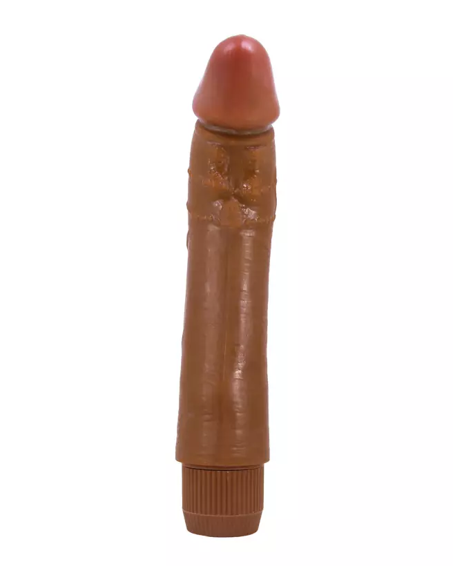 Gode réaliste vibrant 24cm BAILE en silicone-5