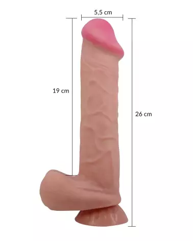 Gode à squelette 26cm BAILE réaliste et authentique-7