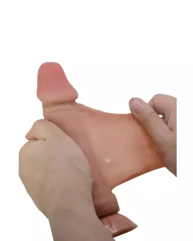 Gode à Squelette Baile 19.4 cm Sextoy Réaliste Veiné-6