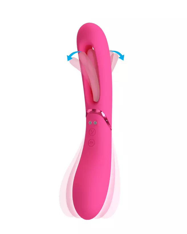 Vibromasseur Baile pour Point G avec tapotements précis, sextoy ergonomique et discret-1