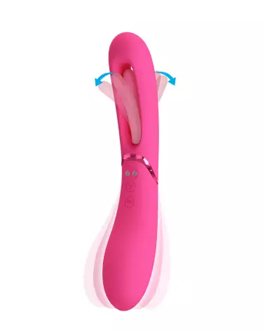 Vibromasseur Baile pour Point G avec tapotements précis, sextoy ergonomique et discret-1
