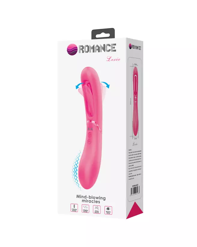Vibromasseur Baile pour Point G avec tapotements précis, sextoy ergonomique et discret-2