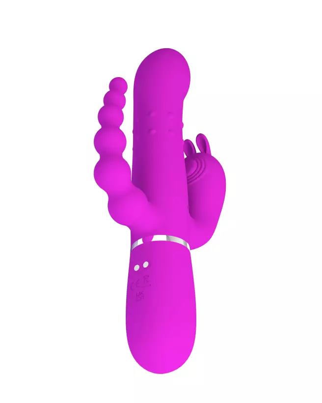 Image du vibromasseur Pretty Love Cammy Rose, jouet pour stimulation clitoridienne et point G-3