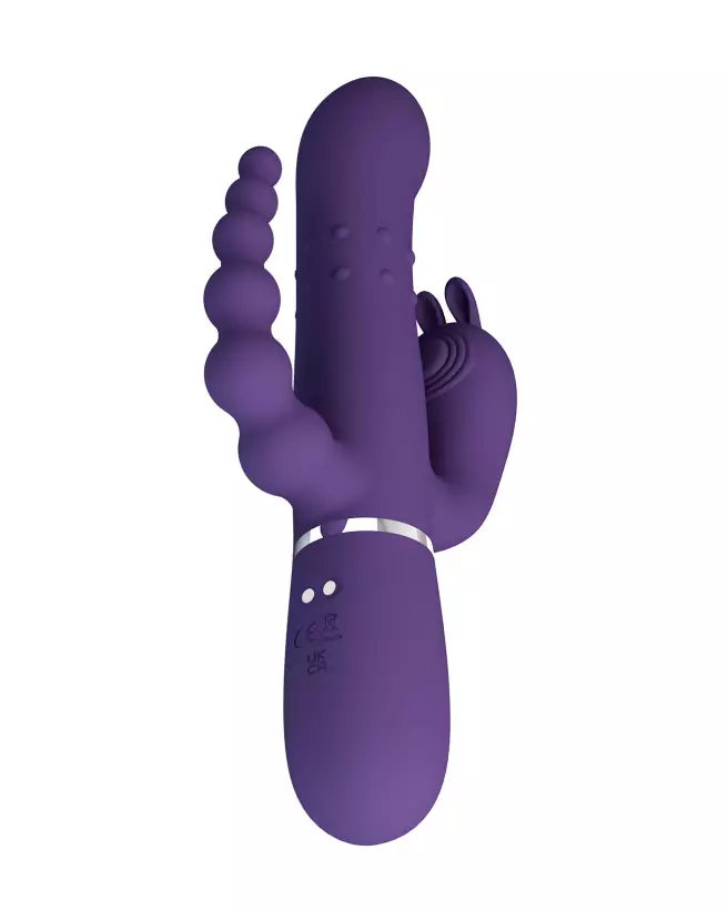 Pretty Love Cammy Violet premium rabbit vibrator in purple-3