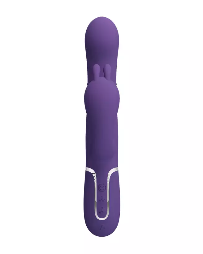 Pretty Love Cammy Violet premium rabbit vibrator in purple-5