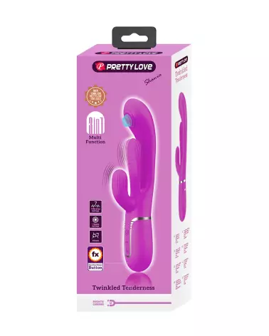 Pretty Love Shania Rose Rabbit Vibrator for Dual Stimulation and G-spot Pleasure-2