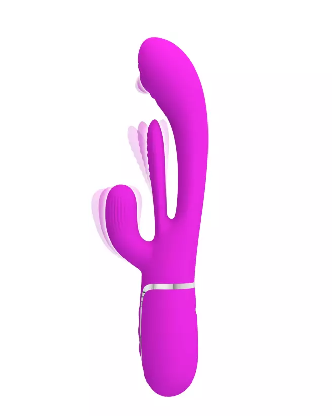 Pretty Love Shania Rose Rabbit Vibrator for Dual Stimulation and G-spot Pleasure-3