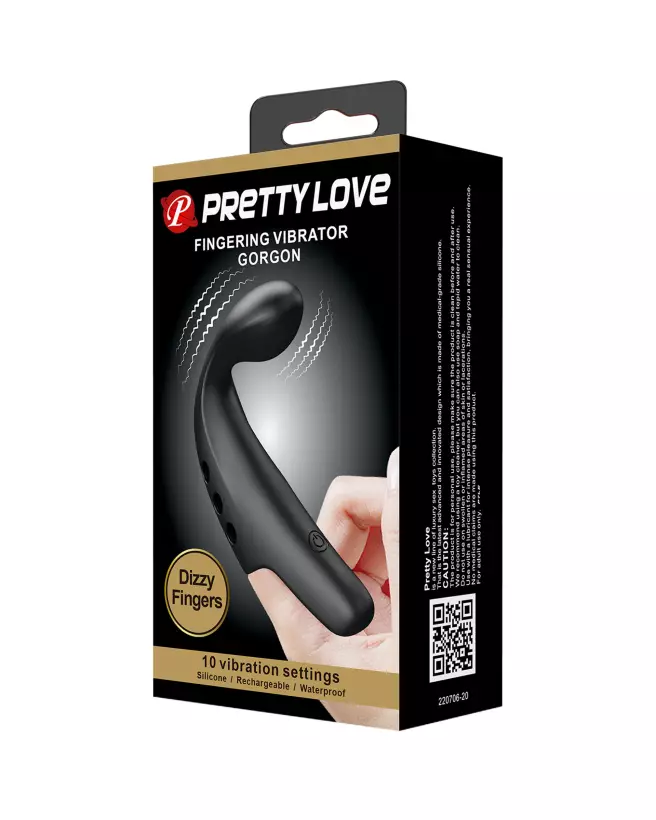 Image du doigt stimulant Pretty Love Gorgon, outil de plaisir personnel innovant-2