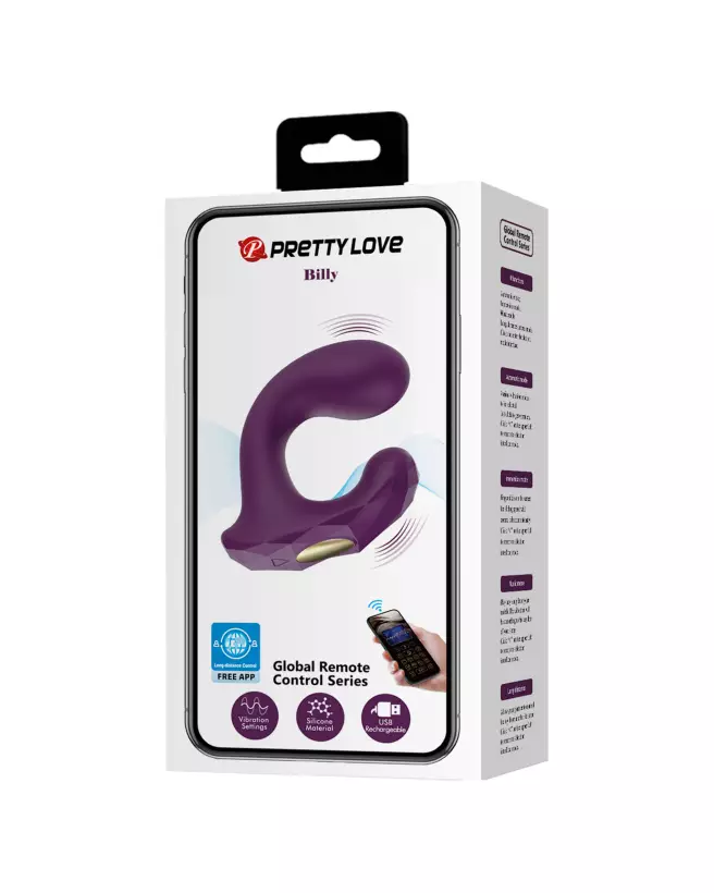 Image Pretty Love Billy sextoy connecté haute technologie pour plaisir à distance-2