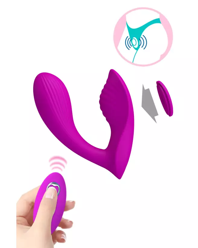 Image de la culotte vibrante PRETTY LOVE ZICO, confort et stimulation discrète-1