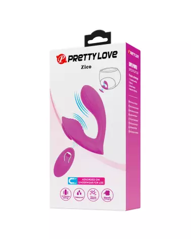 Image de la culotte vibrante PRETTY LOVE ZICO, confort et stimulation discrète-2
