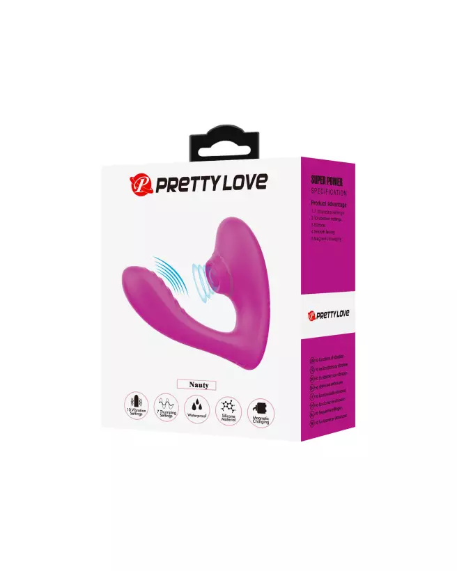 Image du Pretty Love Nauty, stimulateur rabbit innovant pour plaisir intense-2