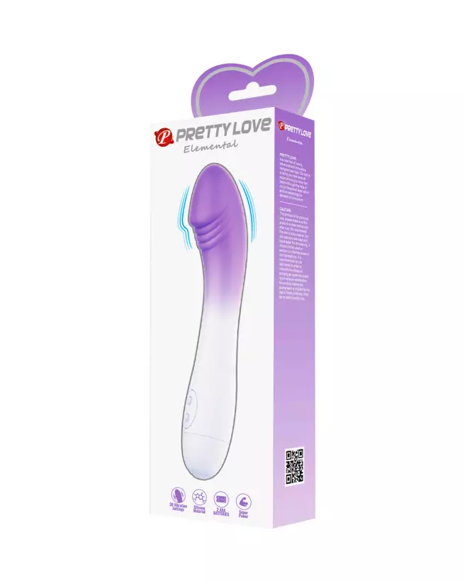 Image du vibromasseur PRETTY LOVE ELEMENTAL pour stimulation point G-2