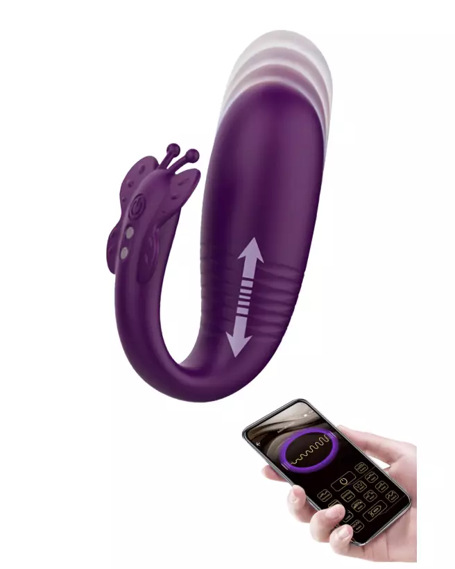 Image du vibromasseur Pretty Love Klay, design élégant et ergonomique-1
