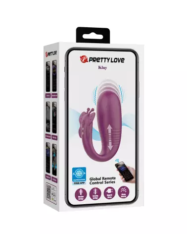 Image du vibromasseur Pretty Love Klay, design élégant et ergonomique-2