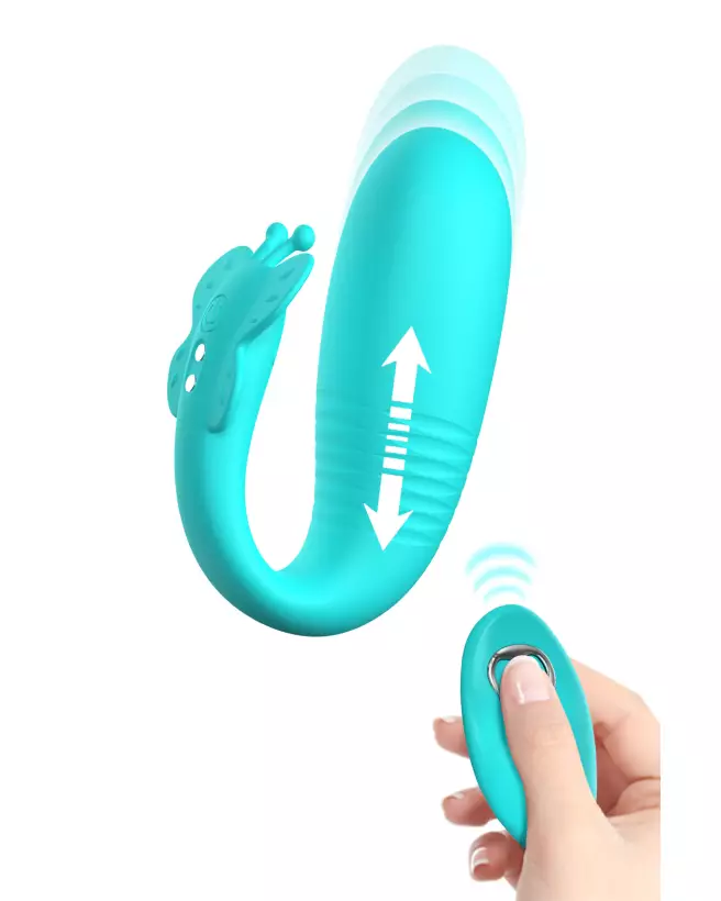 Image du vibromasseur Pretty Love Remi, design élégant et ergonomique-1