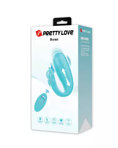 Image du vibromasseur Pretty Love Remi, design élégant et ergonomique-2
