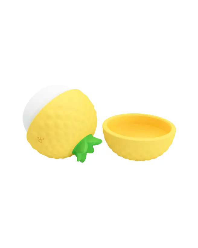 Image du vibrateur Pretty Love Pineapple Jaune, produit de stimulation intense et design ergonomique-5