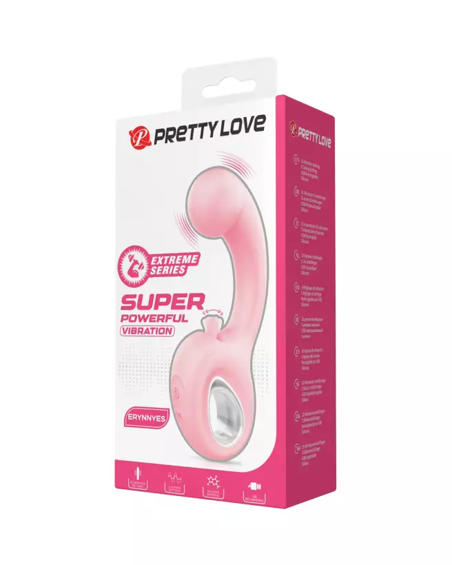 Pretty Love Erynn Rabbit Vibrator for Intense Dual Stimulation-2