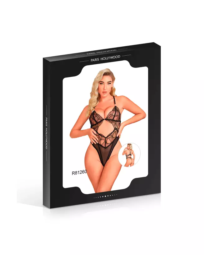 Body noir Paris Hollywood taille S/M - élégance et confort en lingerie-2