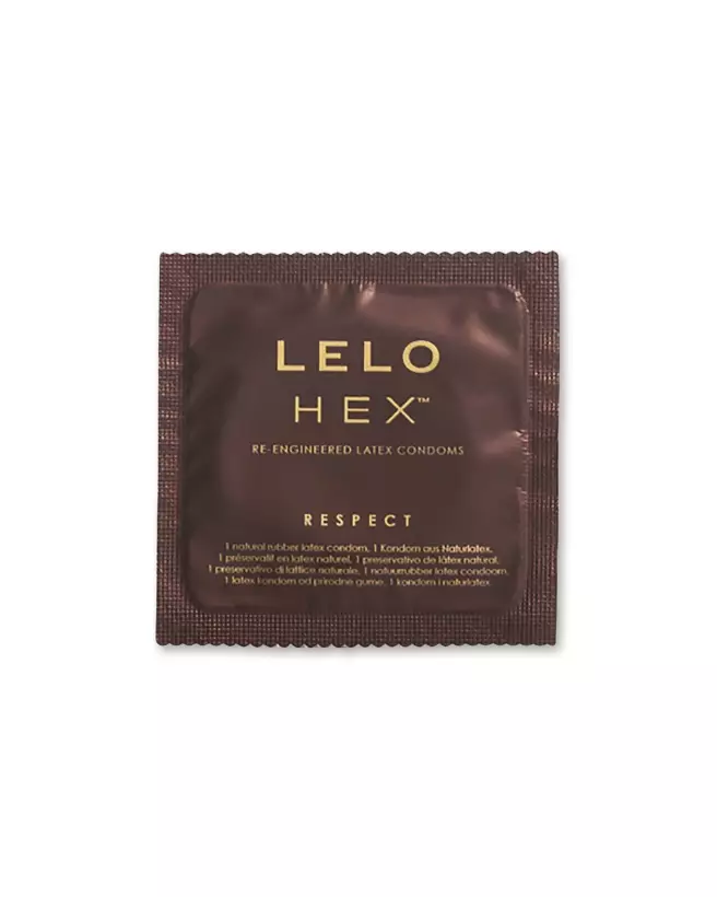 Image des préservatifs LELO HEX XL X36 grande taille et haute durabilité-3
