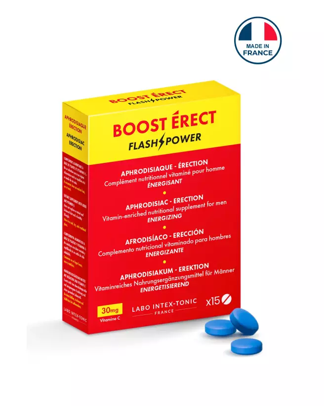Image BOOST ERECT 15 comprimés de LABO INTEXTONIC pour améliorer l'érection-1