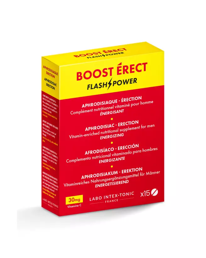 Image BOOST ERECT 15 comprimés de LABO INTEXTONIC pour améliorer l'érection-2