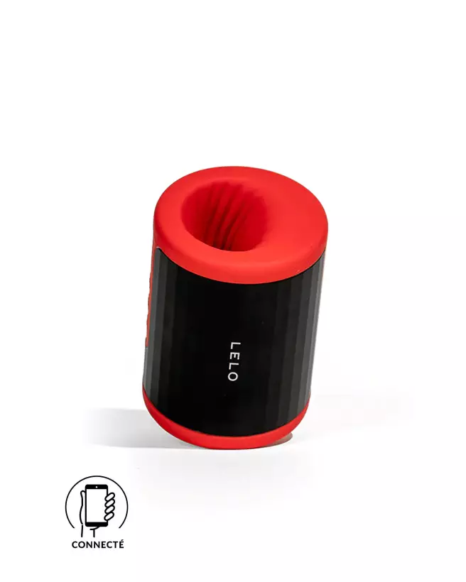 Image du LELO F2S Masturbateur Connecté Rouge - Technologie et Design Avancés-1