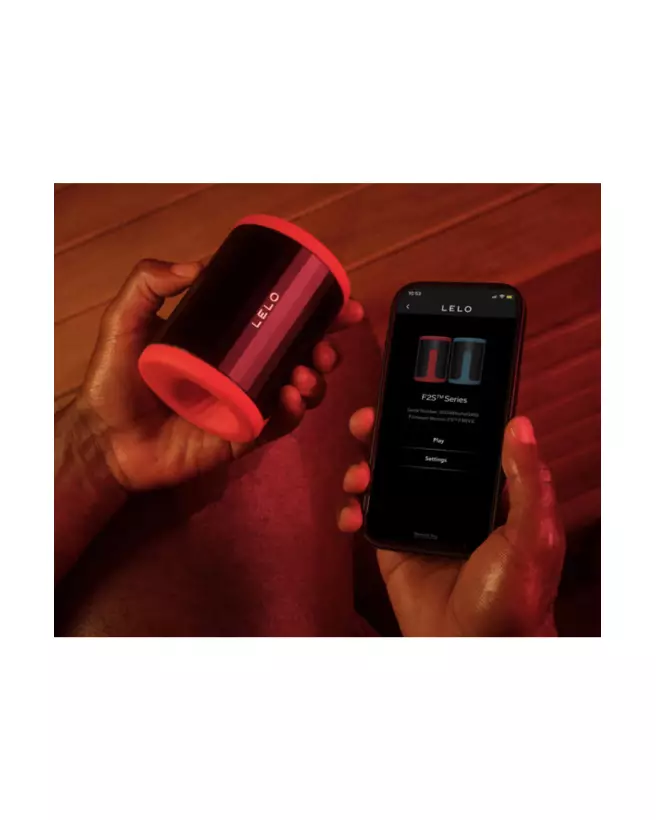 Image du LELO F2S Masturbateur Connecté Rouge - Technologie et Design Avancés-3