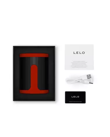 Image du LELO F2S Masturbateur Connecté Rouge - Technologie et Design Avancés-5