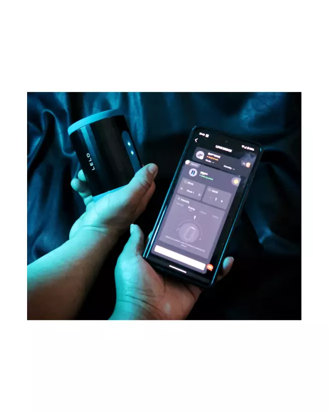 Image du masturbateur connecté LELO F2S Teal, technologie de plaisir avancée-4
