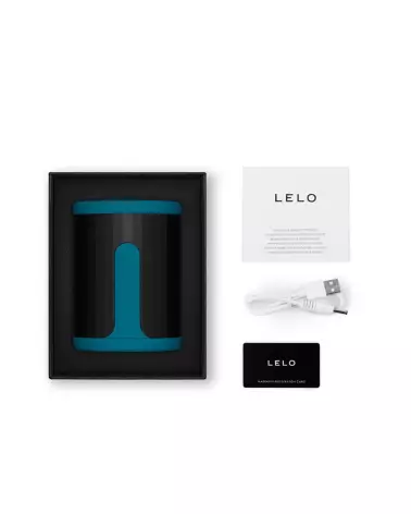Image du masturbateur connecté LELO F2S Teal, technologie de plaisir avancée-6