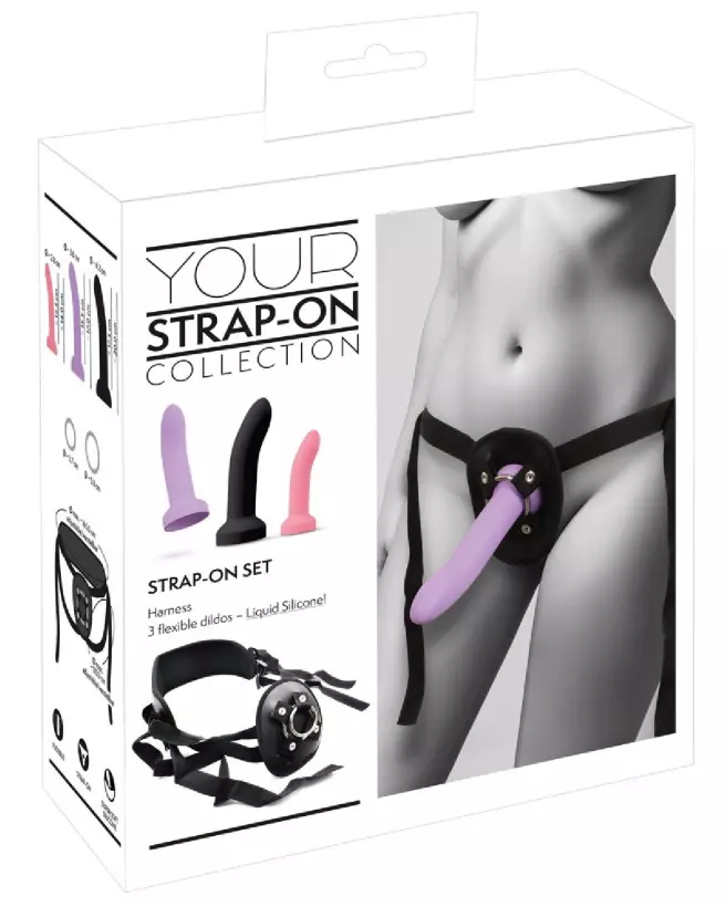 Image du Strap-On 3er Set Harness de You2Toys, godes ceintures ajustables-1