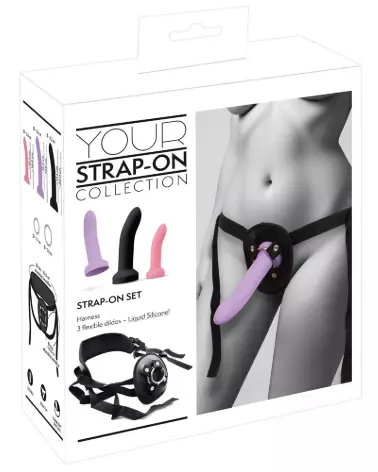 Image du Strap-On 3er Set Harness de You2Toys, godes ceintures ajustables-1