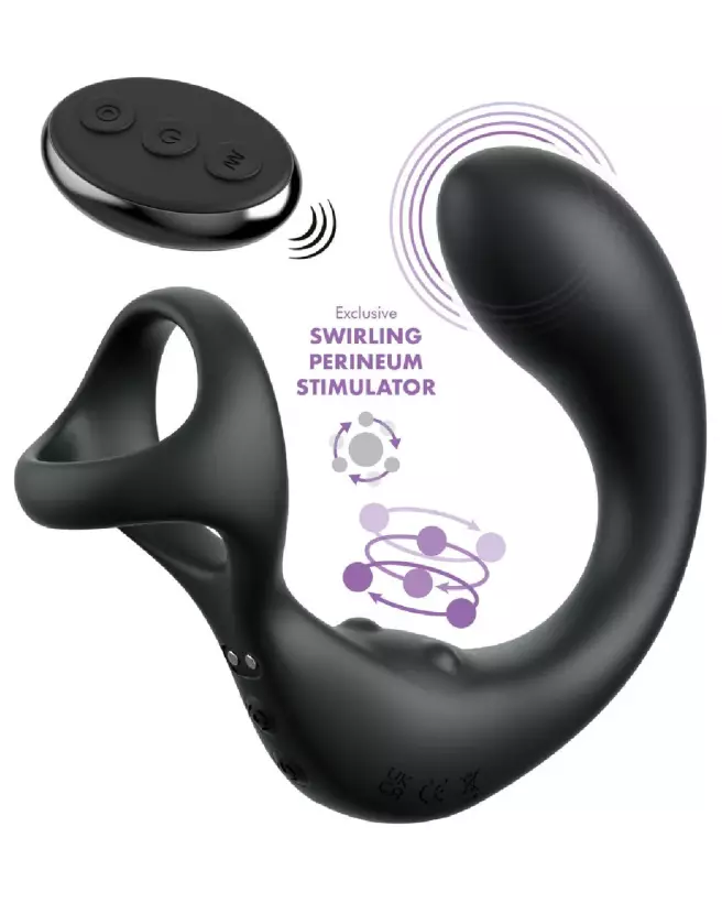 Image du stimulateur de prostate AFE Ass-Gasm Taint-Alizer Black par Anal Fantasy Elite-2