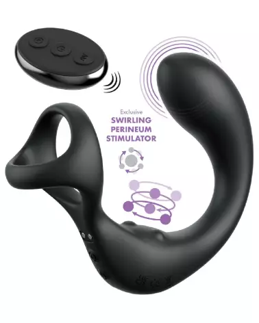 Image du stimulateur de prostate AFE Ass-Gasm Taint-Alizer Black par Anal Fantasy Elite-2